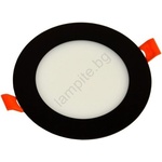 BOWI Led Лампа за окачен таван gerd led/6w/230v 3000k черен (bw0324)