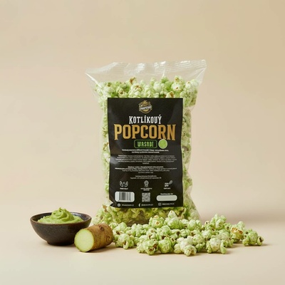 SnackAir Kotlíkový popcorn wasabi 1,7 l