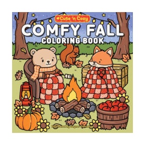 Comfy Fall Coloring Book (ISBN: 9781507224298)