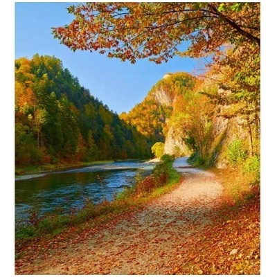 DIMEX ART Флизелинов фототапет река дунаец 225 x 250 см