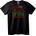 NOONEBRAND Тениска Нека Завали Сняг - XS, Black