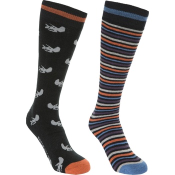 Trespass Чорапи Trespass Kids' Replicate Tube Ski Socks - Black / Dusk