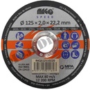 MAGG SPEED Řezný kotouč na kov 125x2,0x22mm