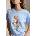 Ralph Lauren тениска basic дамска от памук VNTG CTN JSY-KNT-T-SHIRT (211A12734001)