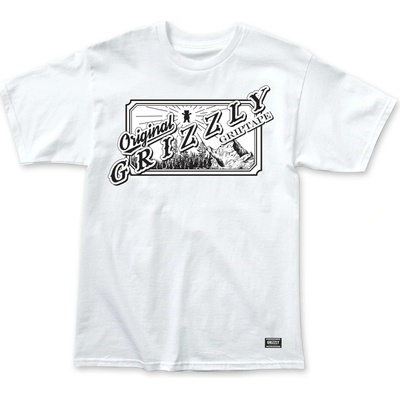 Grizzly tričko Wild West Tee White