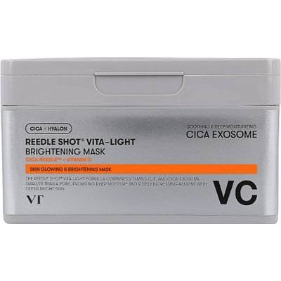 VT Cosmetics Reedle Shot Vita-Light Brightening Mask - Изсветляваща Маска за Лице 30бр