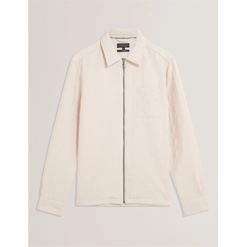 Ted Baker Men's Quilt Overshirt - Beige