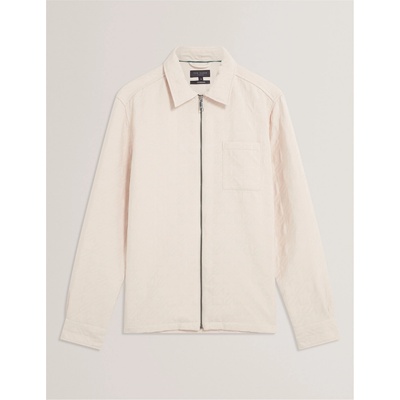 Ted Baker Men's Quilt Overshirt - Beige
