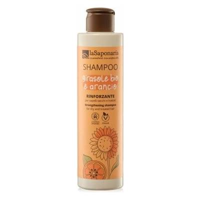 laSaponaria Šampon se slunečnicí a sladkým pomerančem BIO 30 ml