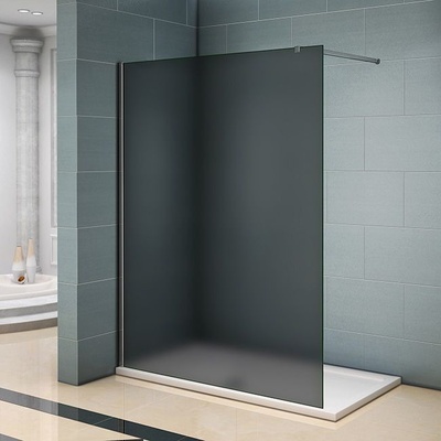 H K LUSTY GREY F1 120 Sprchová zástena WALK IN 118-120x 200cm, 8 mm sklo