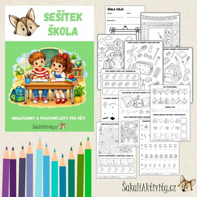 Sešítek - ŠKOLA Provedení: PDF soubor