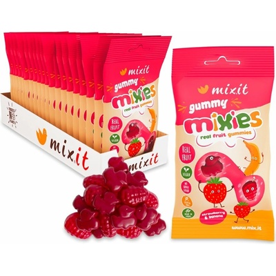 MIXIT MIXIT Ovocné Mixies Jablko & banán 35 g