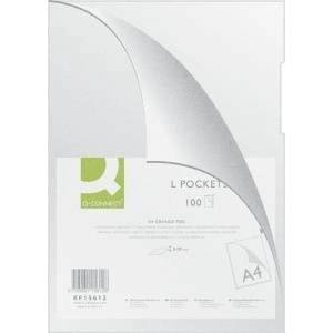 Q-Connect A4 PP pea dust jacket (100pcs)