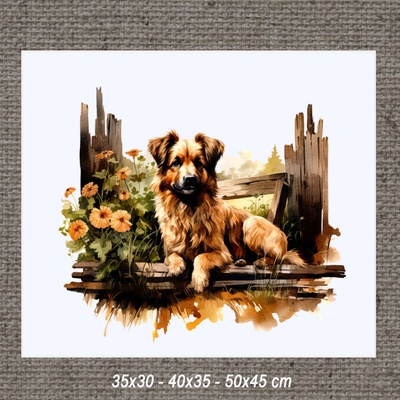 Obraz ZVIERATÁ b 50x45 cm