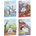 Europrice КНИЖКА ЗА ОЦВЕТЯВАНЕ + СТИКЕРИ 32 СТР. thomas 4 ВИДА