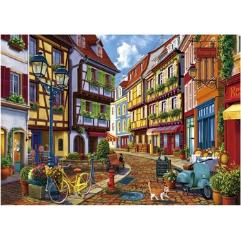Image 1 of Educa - Puzzle Bright Street - 2 000 piese
