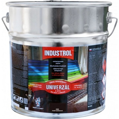Industrol 9 l kaštanově hnědá