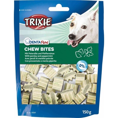Trixie Denta Fun Chew Bites s petrželkou a mátou TX 31501 150 g