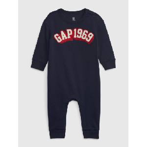 GAP Бебешки гащеризон с лого GAP GAP | Sin | Момчешки | 74-80