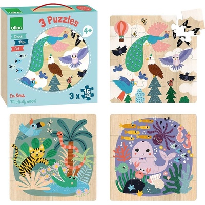 Vilac puzzle More krajiny vzduch