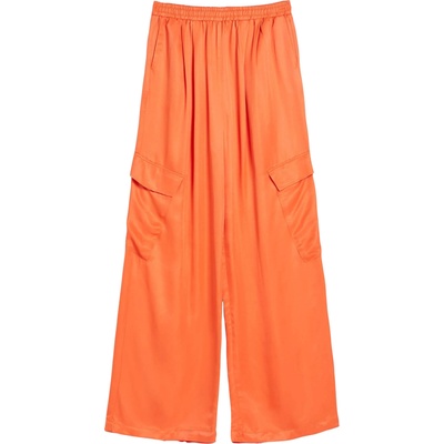 Bershka Карго панталон оранжево, размер XS