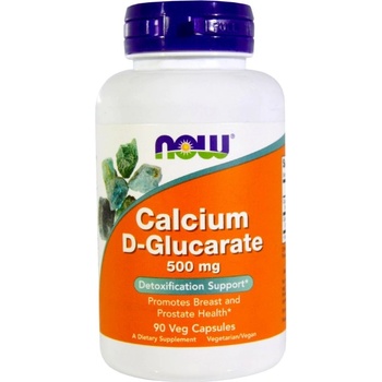 Image 1 of NOW Calcium D-Glucarate 500 mg [90 капсули]
