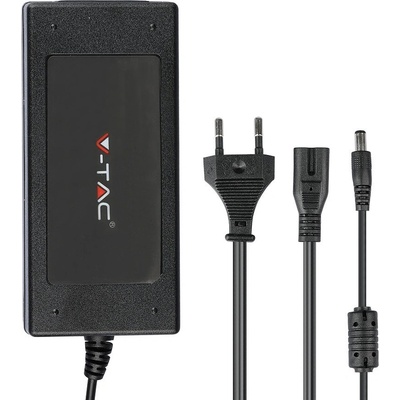 V-TAC Napájecí adaptér 78W-6,5A-IP44-12V-plastový-VT-23079 SKU3240