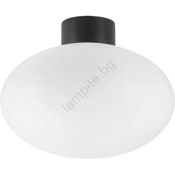 Ideal Lux - Външно таванно осветително тяло CLIO 1xE27/42W/230V IP44 черно (ID148878)