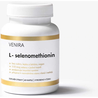 Venira L-Selenomethionin 60 kapslí – Hledejceny.cz