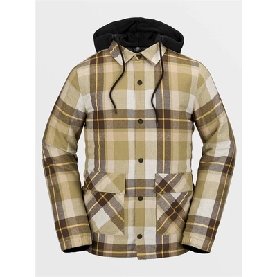 VOLCOM bunda Ins Riding Flannel Khakiest KST vel.