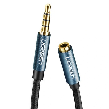 UGREEN Кабел Ugreen AV118 3.5 mm jack audio AUX удължител, 2m, син (UG40675) (UG40675)
