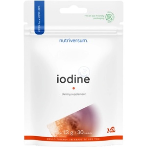 Nutriversum Iodine Tablet 100 mcg [30 Таблетки]