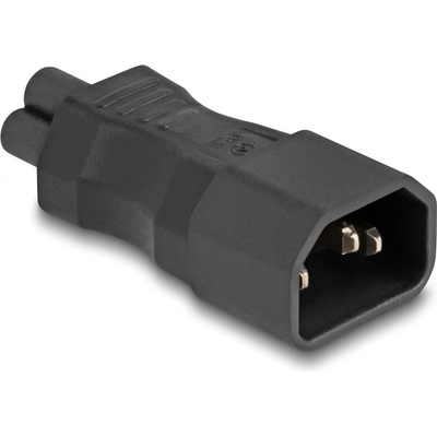 Delock Захранващ адаптер IEC 60320 - C14 - C5, мъжки / женски, 2, 5 A, прав