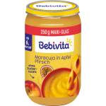 Bebivita Био пюре Bebivita - С ябълка, праскова и маракуя, 250 g (12810-01) - ozone