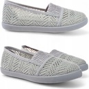 Baleríny tenisky detské čipkované 6275