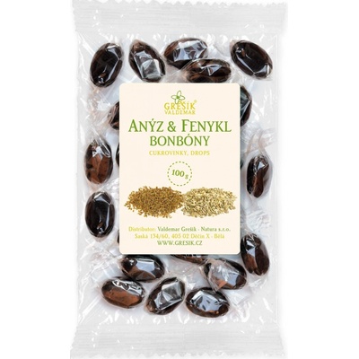 Grešík Aníz & Fenykel cukríky 100 g