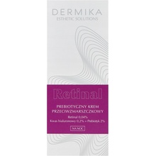 Dermika Retinal nočný protivráskový krém s prebiotikami 50 ml