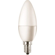 Píla LED žiarovka B35 FR E14 3,2W 25W teplá biela 2700K , sviečka