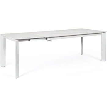 Bizzotto ТРАПЕЗНА МАСА briva 160-220x90x76 БЯЛА (0731243)