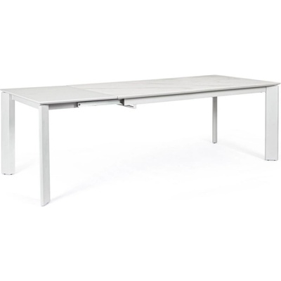 Bizzotto ТРАПЕЗНА МАСА briva 160-220x90x76 БЯЛА (0731243)