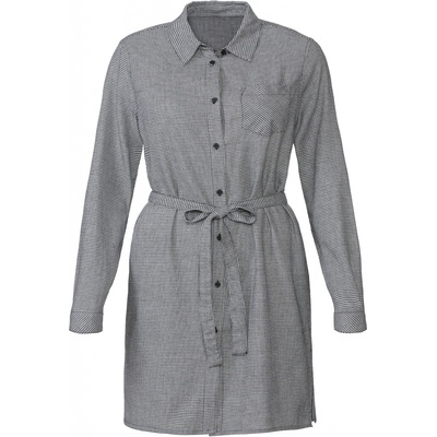 esmara Dámské flanelové šaty černá/bílá – Zboží Dáma