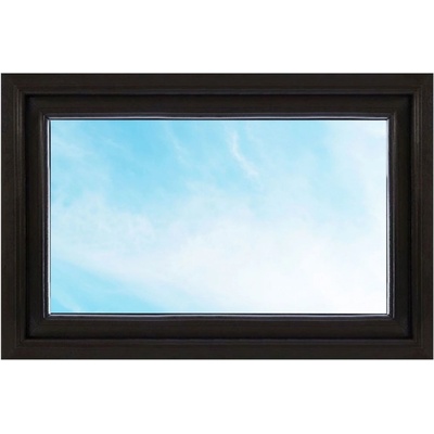 Solid Elements ECO S1, 80 × 50 cm, dvojsklo, 4 komory, antracit, biele W2VNBCZTK1.0032