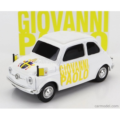 Brumm Fiat 500 Papa Giovanni Paolo Ii - Beato Lui 1:43 Bílá