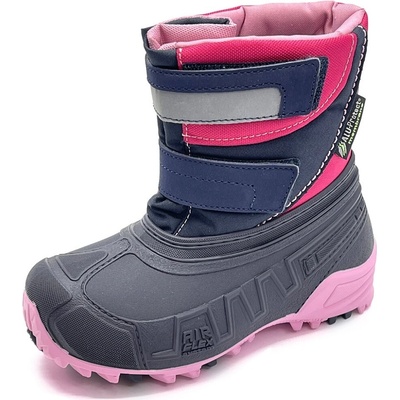 Boatilus Hybrid 02 C Kids dětské sněhule navy pink