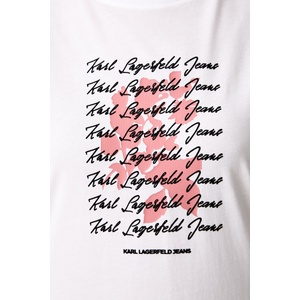 Karl Lagerfeld Jeans тениска дамска с памук (B3W17021)