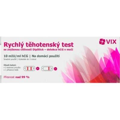 VIX těhotenský test se zvýšenou citlivostí 2 ks