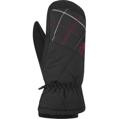 Hannah Mitten rukavice dámské anthracite/bright rose