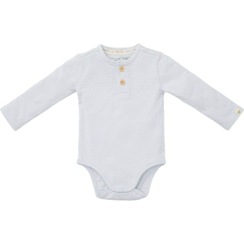 Little Dutch Бебешко боди с дълъг ръкав Little Dutch - Baby Blue, 50 cm, 0-1 м (CL25220020)