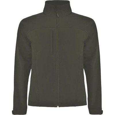 Rudolph unisex softshellová bunda Dark Military Green