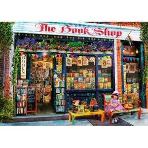 Bluebird Puzzle - Puzzle Stewart: The Bookshop Kids - 2 000 piese